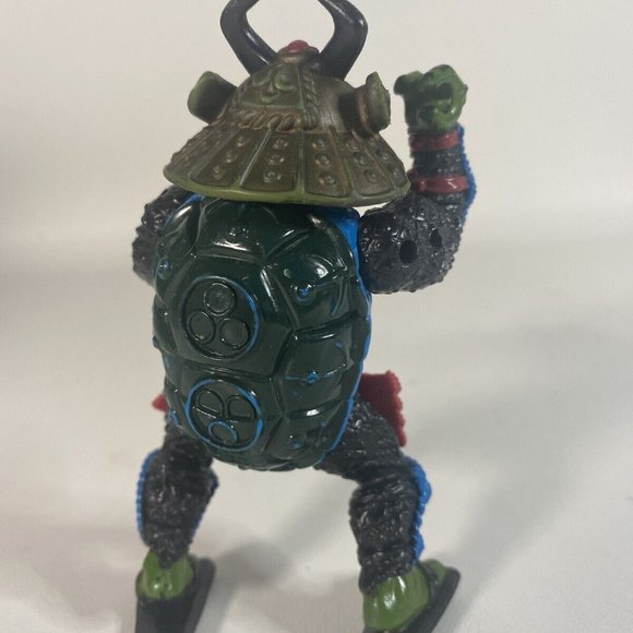 Vintage TMNT Teenage Mutant Ninja Turtles Leo the Sewer Samurai Action Figure - Picture 3 of 4